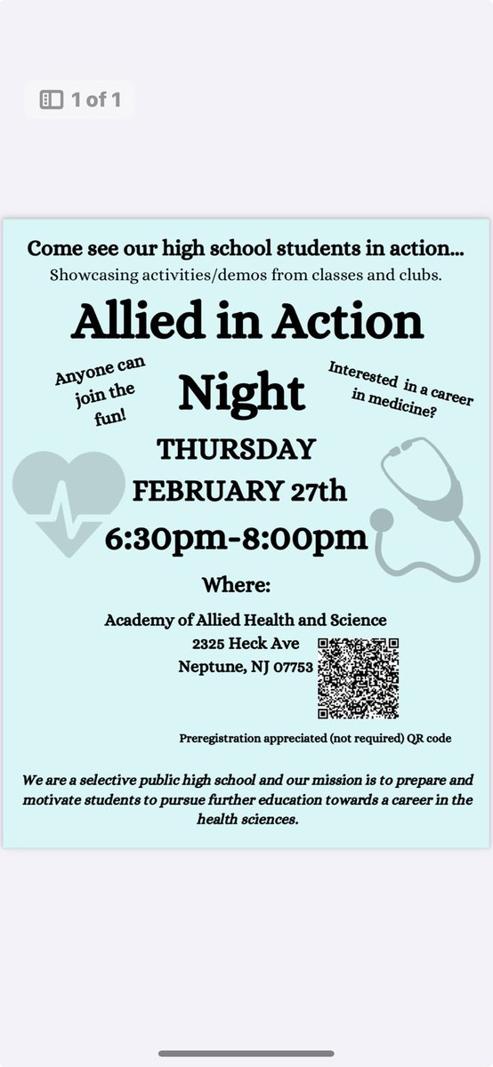 Spread the word Allied!!