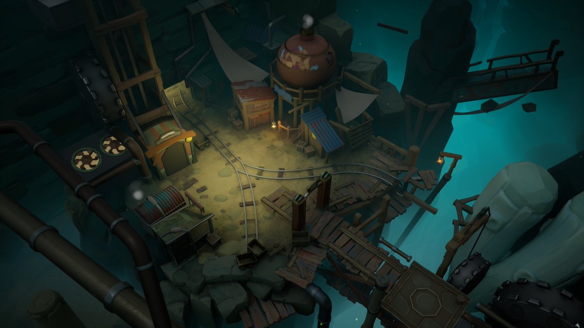 Happy New Year! 
I have been working a lot on my scene, its still not finished tho... :D

#3D #3Denvironment #environment #UnrealEngine #UnrealEngine5 #art #artist #3dartist #Blockout #Blender #stylized #stylized3d