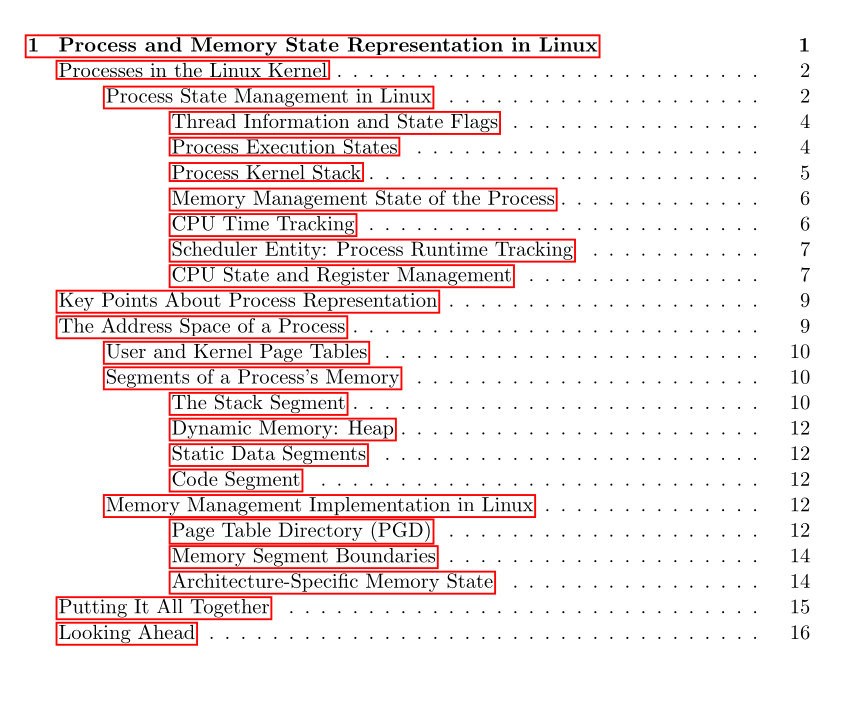Just noticed that my latest article which is the first in a series on the internals of context switching in Linux is on the front page of HN. 

The article covers the core data structures for the process and memory state, and covers details which are critical for saving and