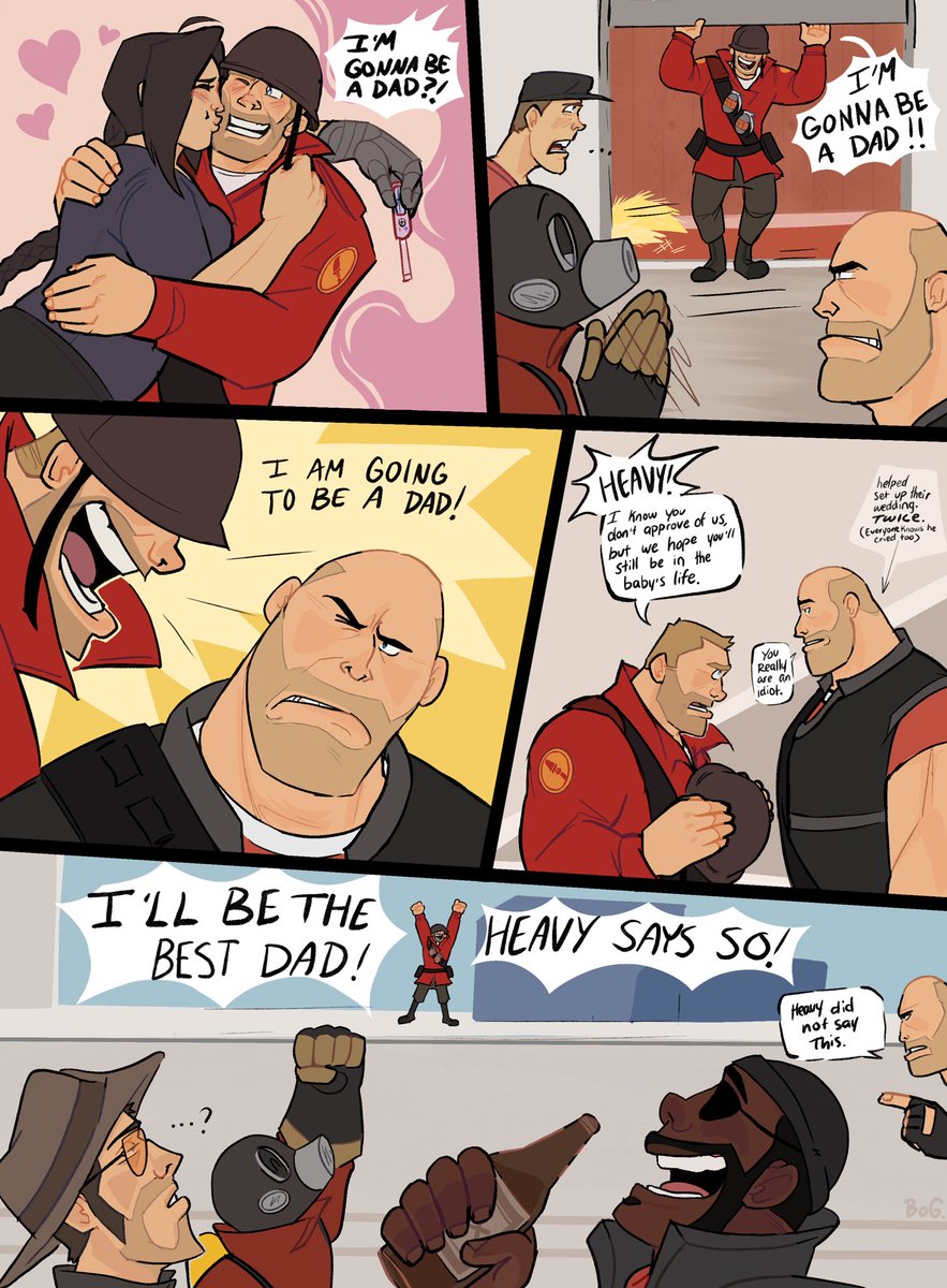 He’s told everyone 3 times in 20 minutes. #tf2 #tf2fanart #TeamFortress2