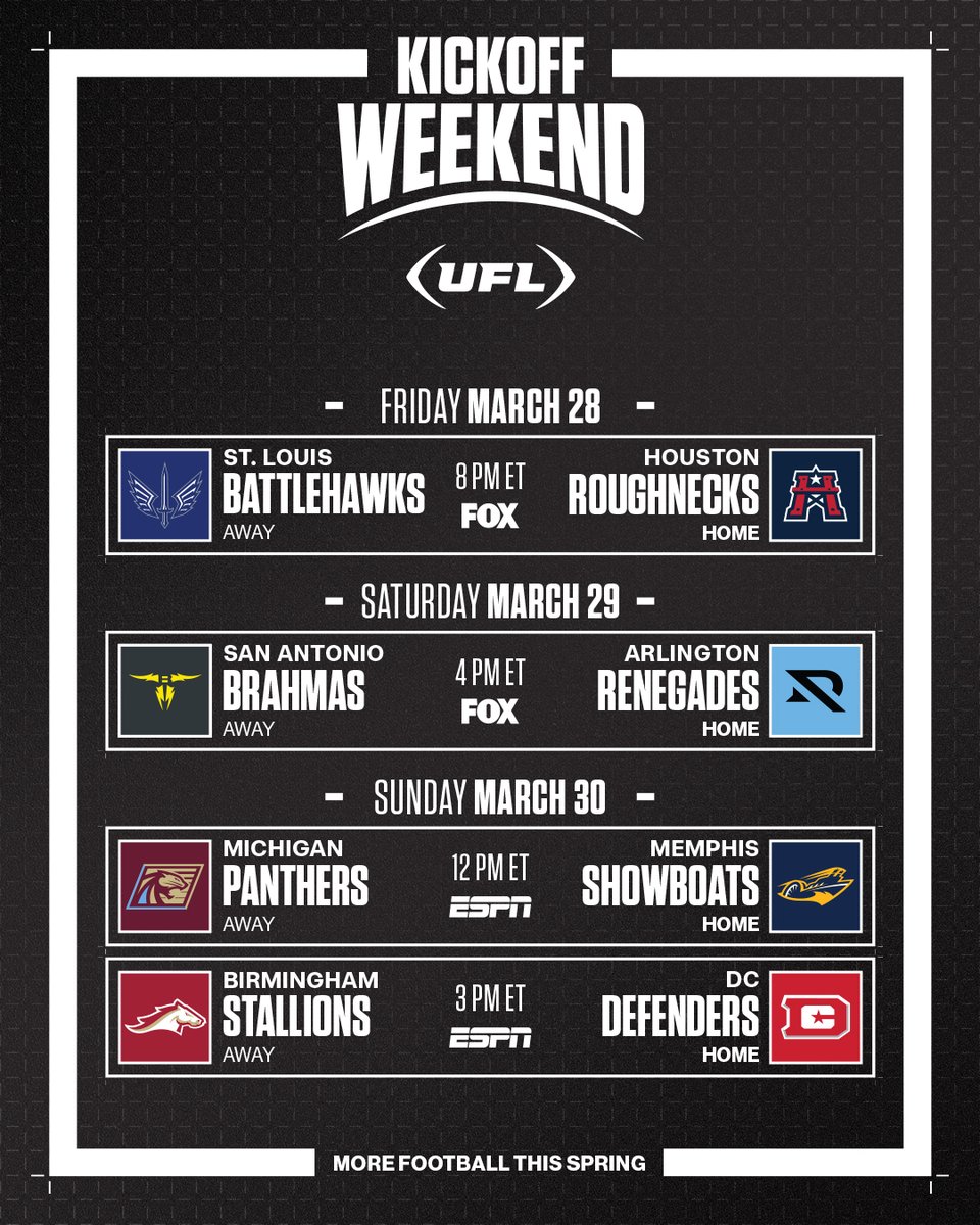 Mark your calendars – Kickoff Weekend is just around the corner 🏈

→ tinyurl.com/yxczjr89