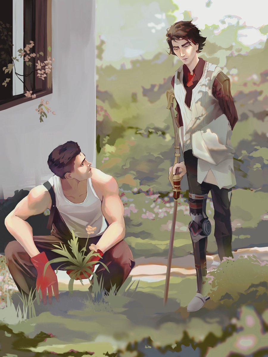 apieceoftofu's tweet photo. Maybe one day I’ll be able to get color theory right and redraw this😭
#arcane #jayvik https://t.co/mEknLqFXGy