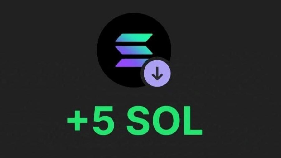 Giving away 5 $SOL to 5 random lucky followers 🎁

Turn on notifications, drop your wallets and retweet this to participate 🤝

~ 48 hrs ⏰