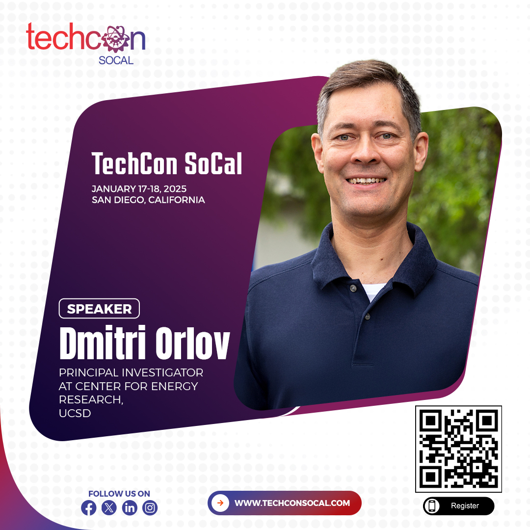 ⏰ 15 Days to TechCon SoCal! ⏰

Join Dr. Dmitri Orlov from <a href="/UCSanDiego/">UC San Diego</a> at TechCon SoCal 2025 as he shares insights into plasma physics and fusion energy. Don't miss this opportunity to learn from a leading expert in energy innovation!

#TechConSoCal #FusionEnergy #PlasmaPhysics