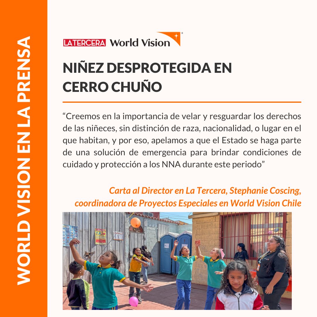 Nos preocupa la situación de abandono en la que se encuentran las niñeces en el Cerro Chuño, sin acceso a vivienda, alimentación, ni condiciones apropiadas para su óptimo desarrollo, careciendo de espacios seguros y amigables para la infancia. Lee aquí tinyurl.com/3ebk2pcr