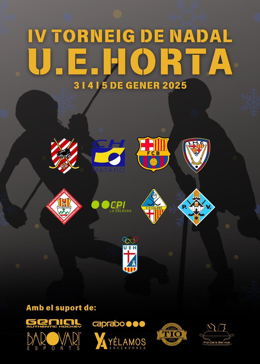 Que comenci la festa! Visca l’hoquei!