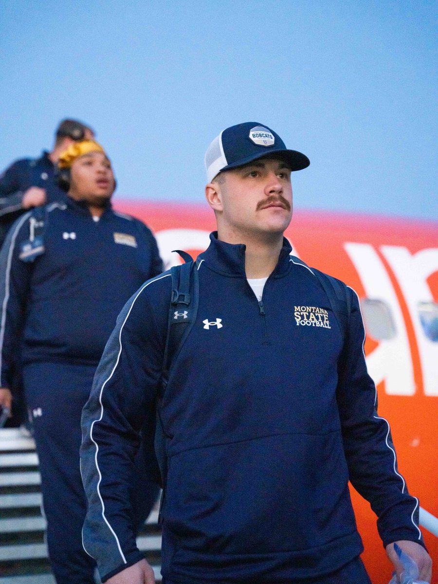 MSUBobcats_FB's tweet photo. Wheels down in TX 📍

#BobcatBuilt | #CATS https://t.co/GCFzEIWdSH