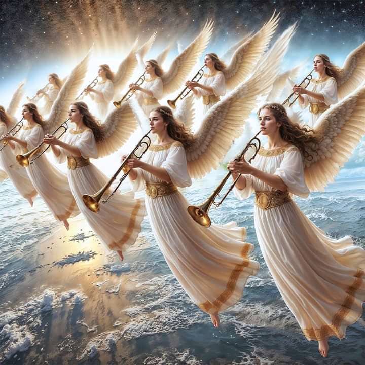prophetessfay1's tweet image. The trumpet is about to sound, and great tribulation is coming! If you believe that Jesus will return, Amen!