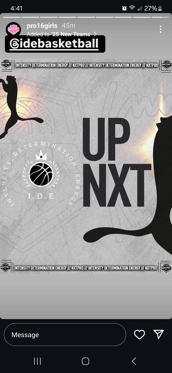Intensity. Determination. Energy (IDE) Basketball tweet media