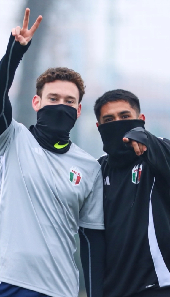 Brayan Hernández y Daviz Junco entrenando con la selección Mexicana 🔥🇲🇽
