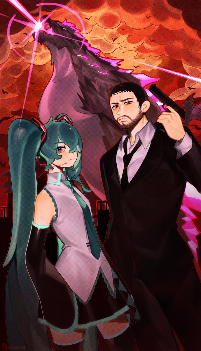 reisame_3's tweet photo. Godzilla ( feat. Hatsune Miku &amp; Godzilla )
#HatsuneMiku #Eminem #Godzilla https://t.co/Df4KlzyYD3