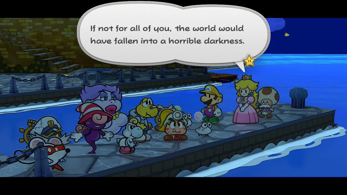 psychmaster_'s tweet photo. For fun, I think I want to keep track on all the games I complete this year. I’ll give quick thoughts on what I thought gameplay and story. First up: Paper Mario The Thousand Year Door https://t.co/JOq8rLeCMt