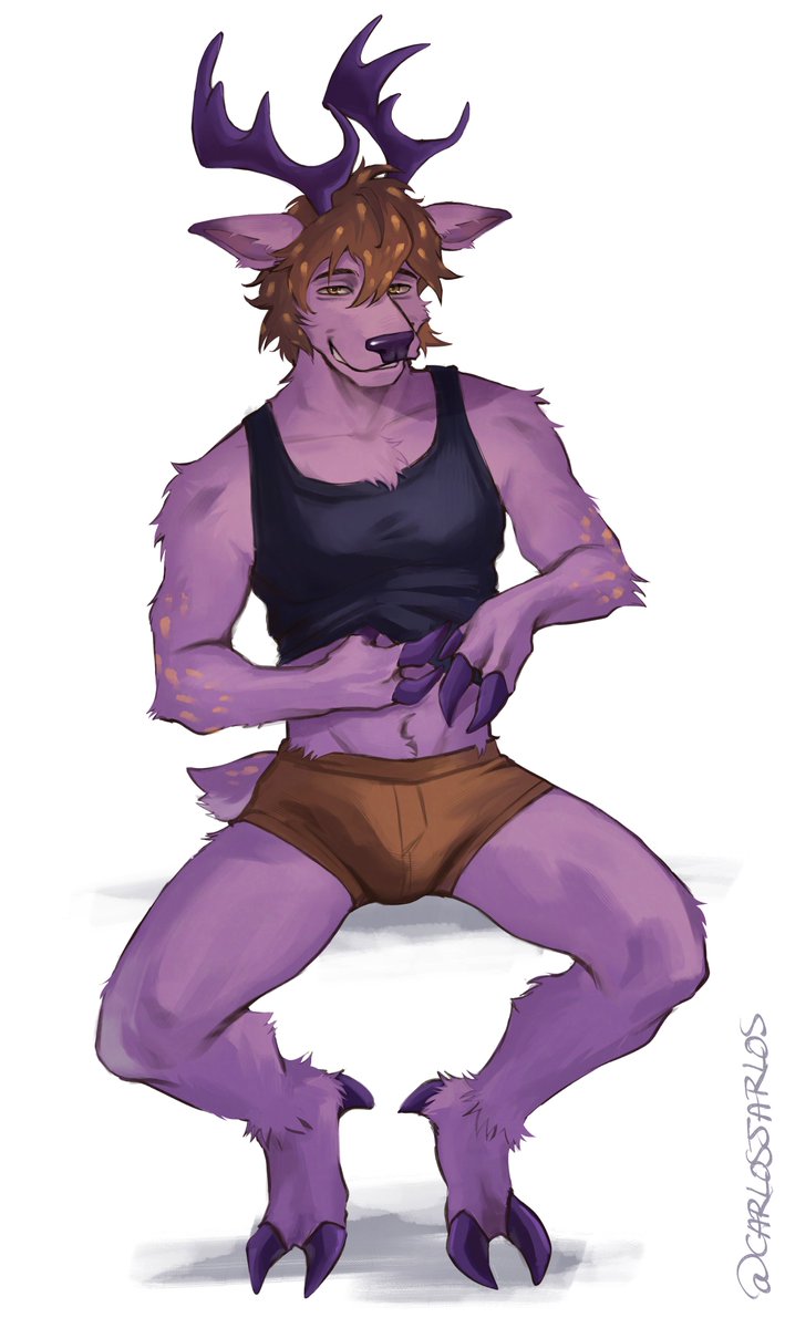 oh deer, a dear 
commission for <a href="/Jar0Jelly/">JarOJelly</a>
