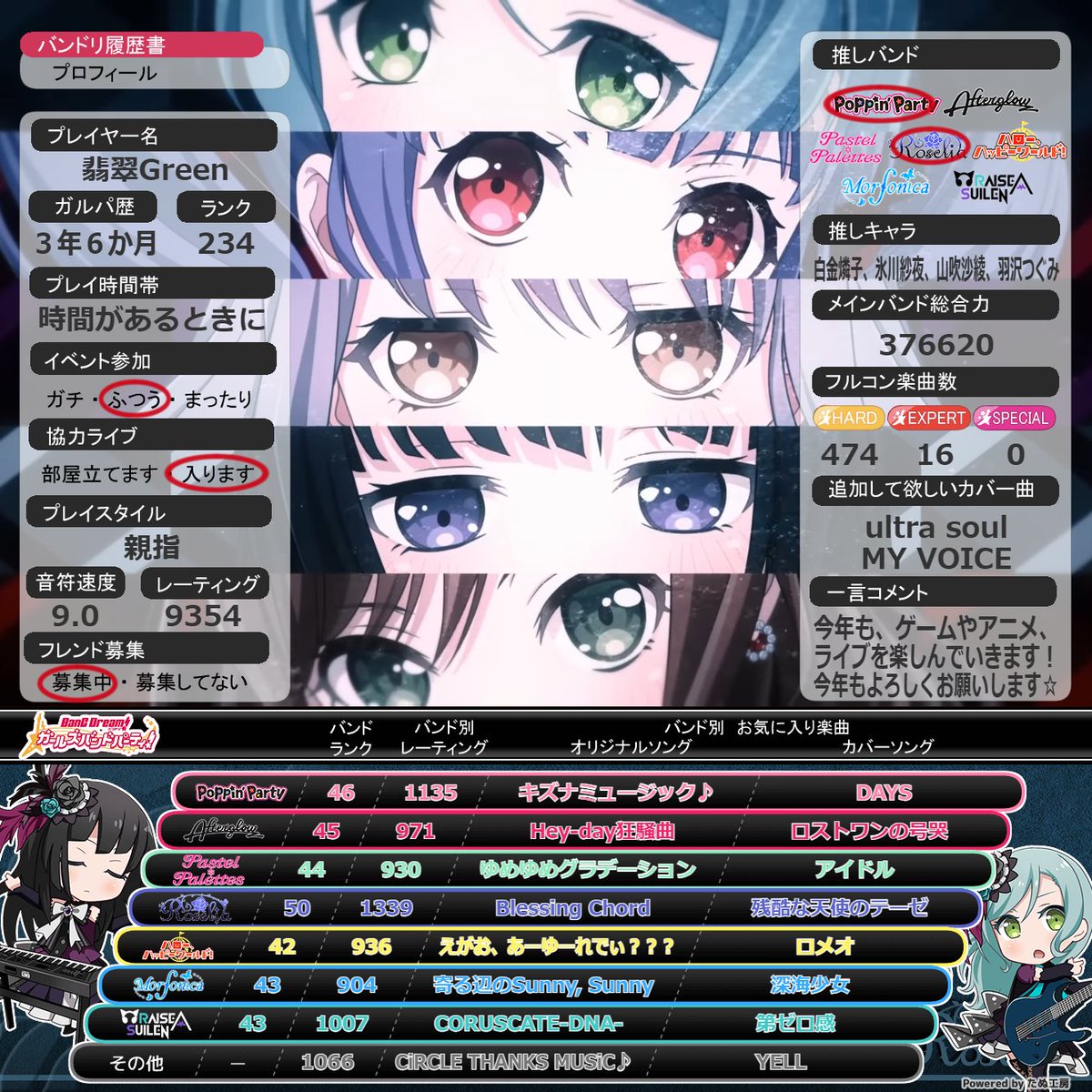 翡翠GREEN@次は…1/9 志崎樺音 