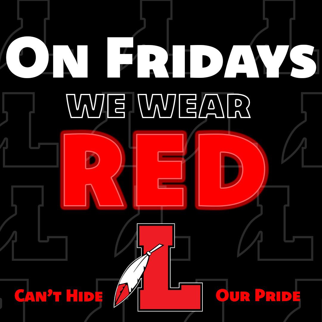 Tomorrow is Red Pride Friday! #OnFridaysWeWearRed