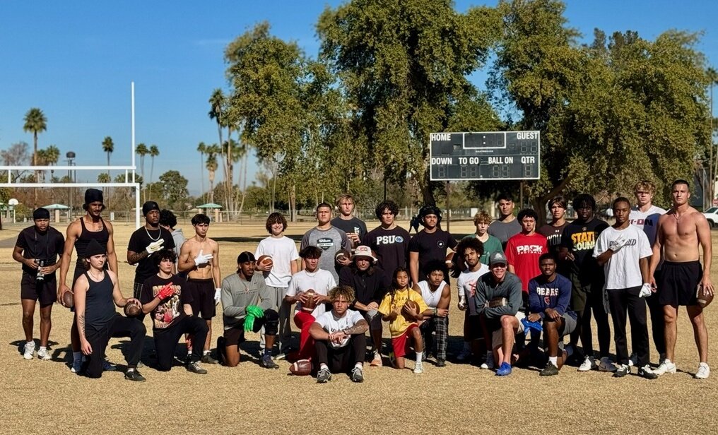 1st workout of 2025! Guys came to work! <a href="/quarterbackmag/">Quarterback Magazine</a>