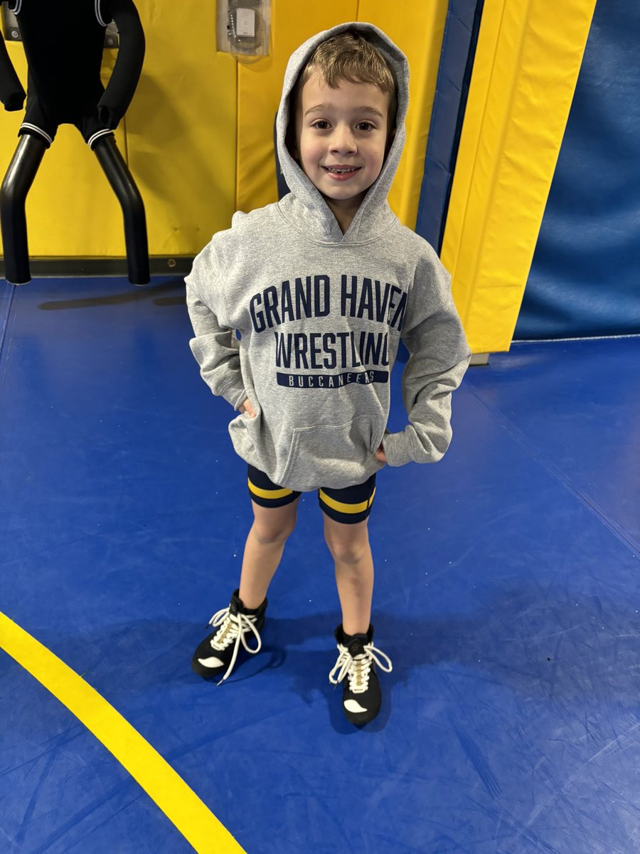 So it begins! Young Bucs Wrestling!