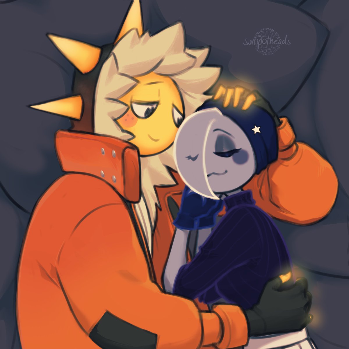 sunspotheads's tweet image. Thank you sketch feat. @CallsatMidnight&apos;s OC  🪩💜
#FortniteSunspot #sunspotFortnite