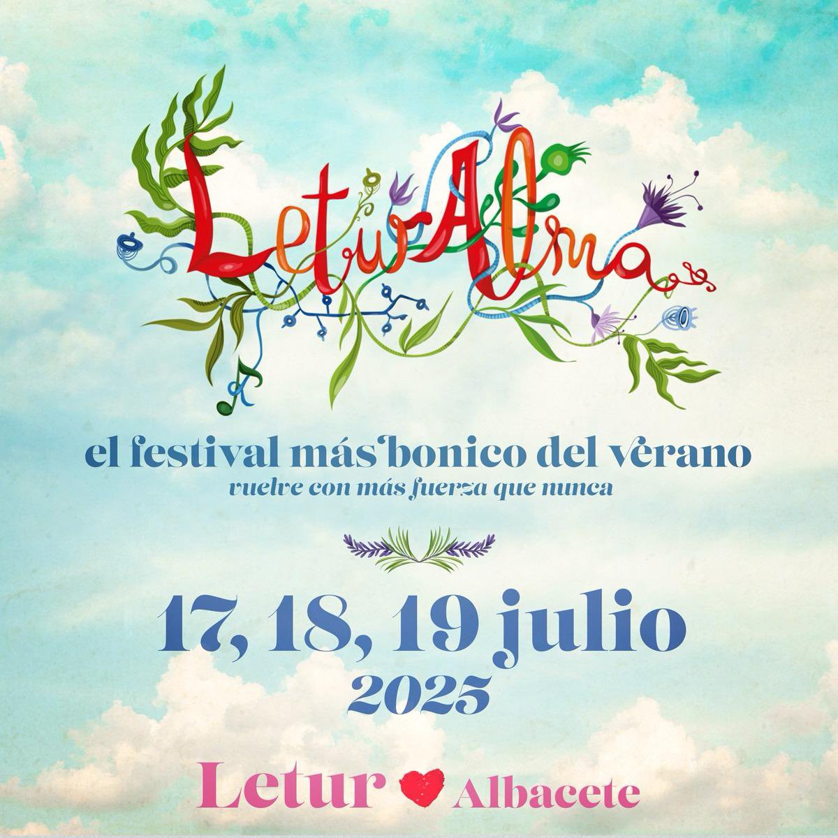 LETURALMA 2025 vuelve con fuerza!!!! ❤️‍🩹❤️‍🩹❤️‍🩹

Nos reinventaremos, nos adaptaremos y Letur renacerá…

ticketvip.es/evento-entrada…