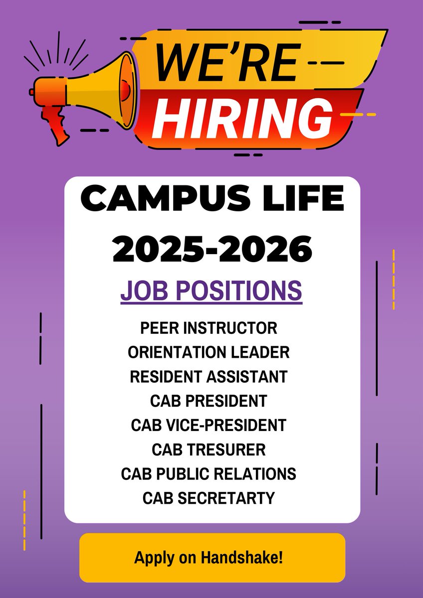 UHSP Campus Life tweet media