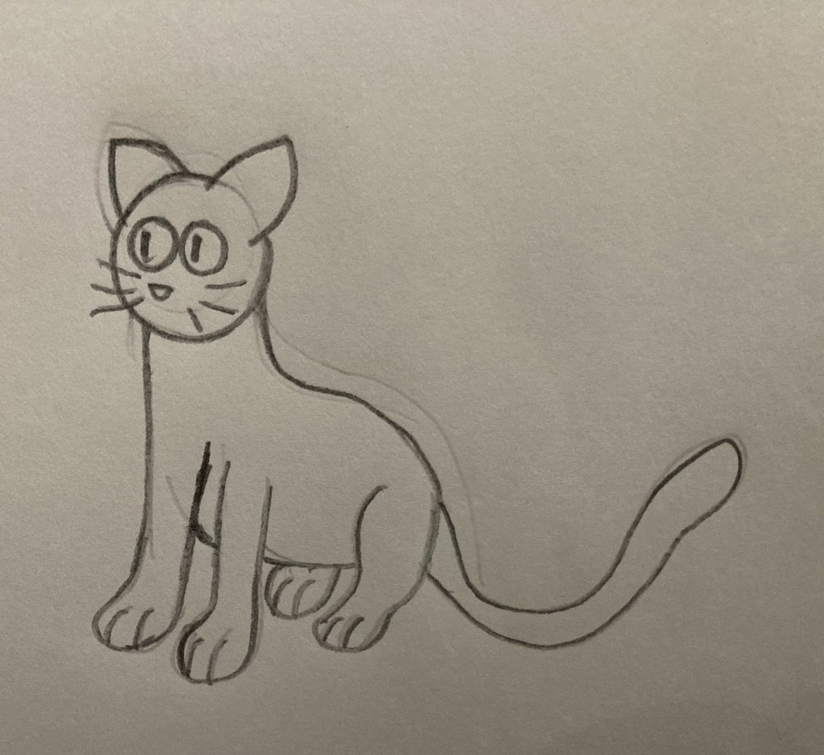 Not only has it been a while since I’ve posted, but also drawn, so getting back to basics with some simpler drawings. So have a strange looking Gatito, and happy new years!!