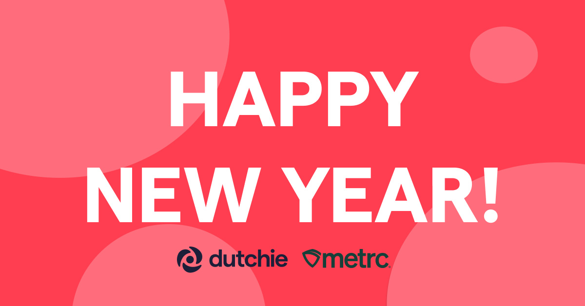 Happy New Year! 🎉  As new industry standards roll out this year, remember that Dutchie is here to support you. Certain Metrc states are switching to V2, but don't stress – Dutchie is already integrated!  Here's to a compliant and prosperous 2025! 💪

#Metrc #Compliance #Dutchie