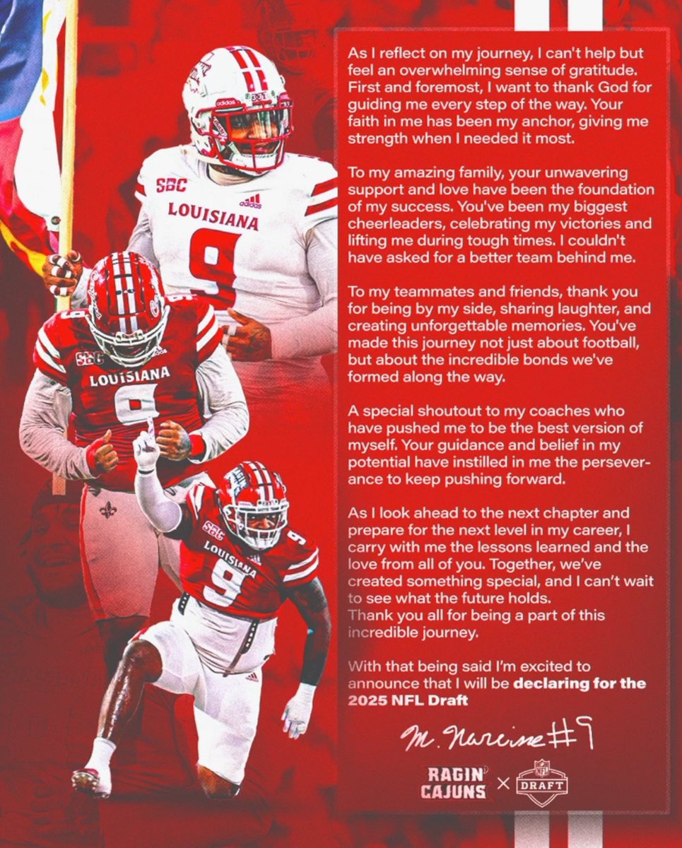 Thank you Cajun Nation❤️