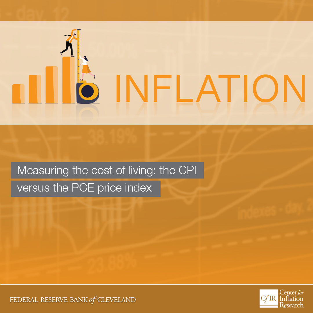 ClevFedResearch's tweet photo. CPI and the PCE price index: What are the differences? Economists from our #CenterForInflationResearch answer this question using simplified text and illustrations. Explore the infographic: https://t.co/czsSXacaWH https://t.co/ORnQgl9Cnt