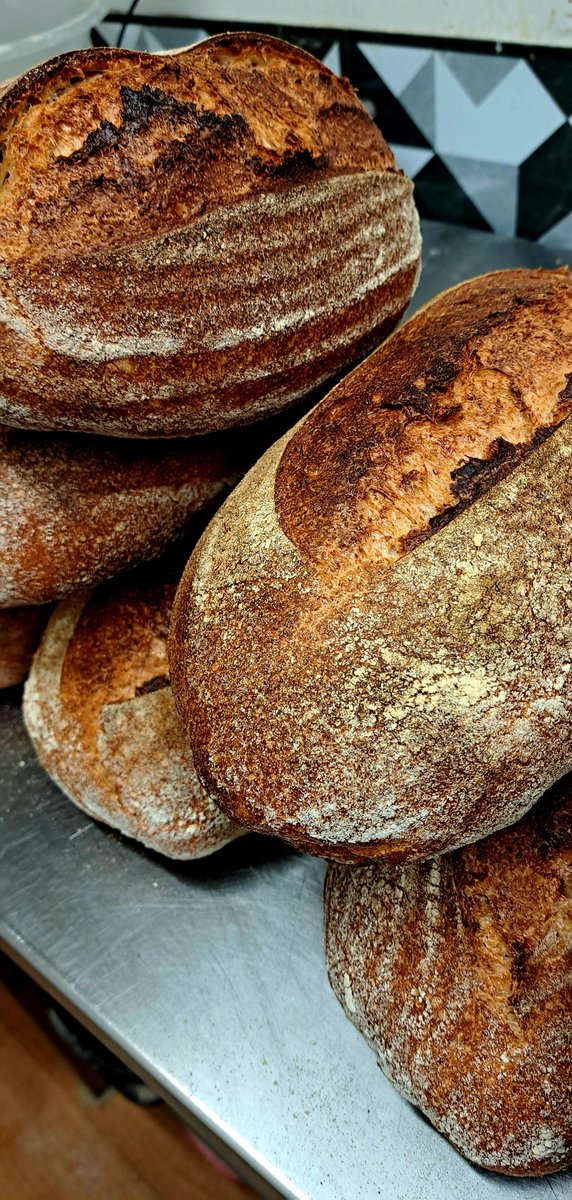 Ivycottagebaker's tweet photo. Not a bad start to 2025 ... a long way to go yet.... #onemanandhisbread #supportyourlocalbakery #independentbusiness #knowyourfoodsource #freshlymade #freshbread https://t.co/GQlNRQaMu9