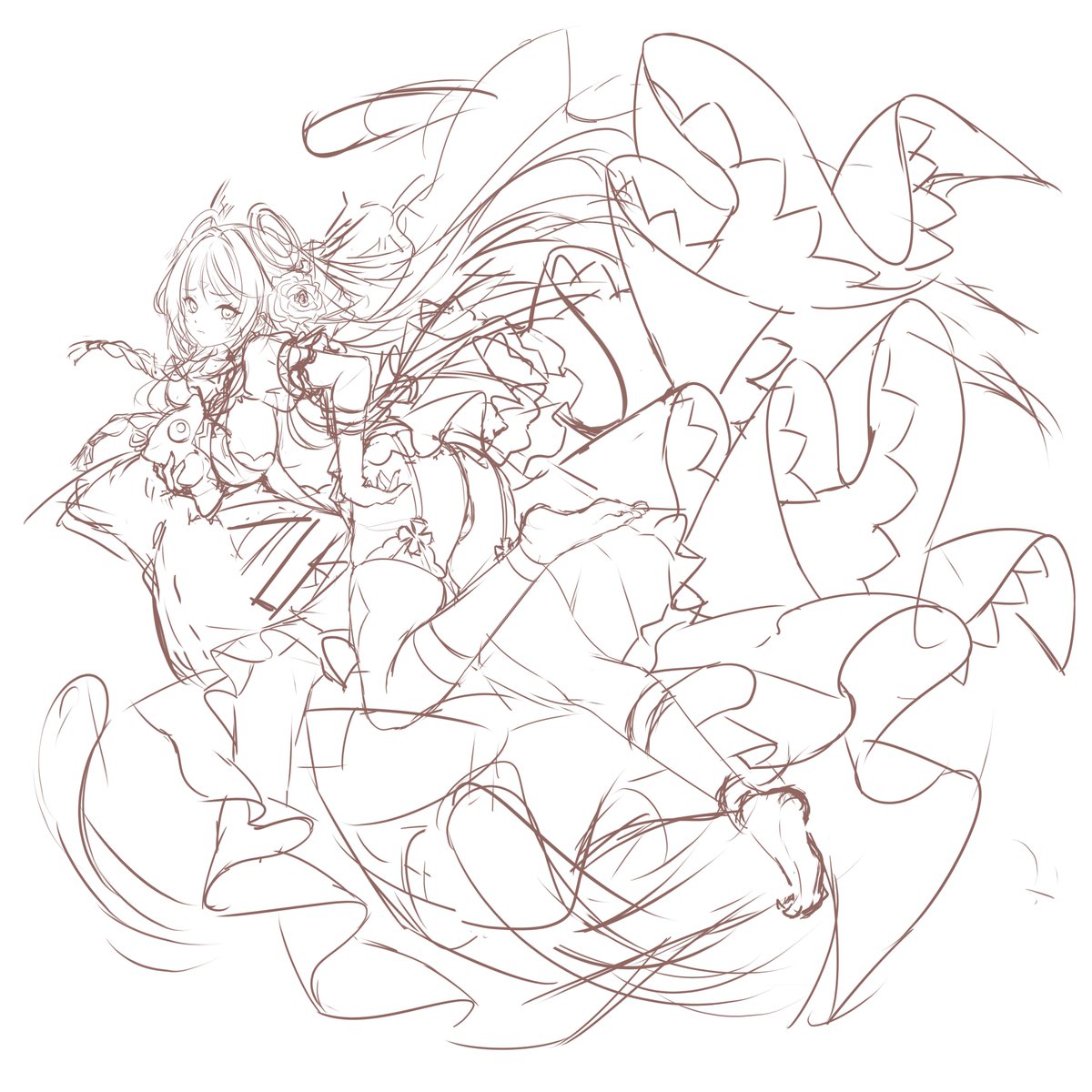 atea1007's tweet image. 下書き
#原神  #GenshinImpac  #シトラリ