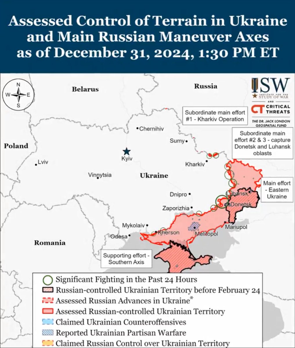 WW1 didn’t end because the Germans were defeated on the battlefield.

During 1918 the Germans made some of the largest territorial gains of the war.

WW1 ended because Germany was collapsing politically and economically.

ruSSia is so close to the same fate.

Don’t stop now.