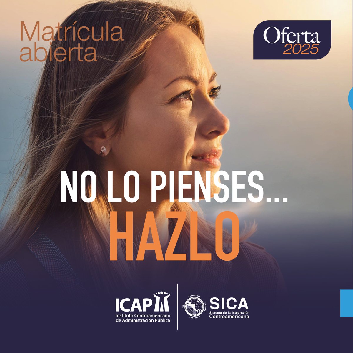 ¡Tu crecimiento profesional comienza hoy! 

La matrícula en ICAP ya está abierta. Es tu oportunidad para adquirir herramientas innovadoras y liderar los retos del mañana con confianza y visión. 
Oferta Académica 2025 - ICAP | Instituto Centroamericano de Administración Pública