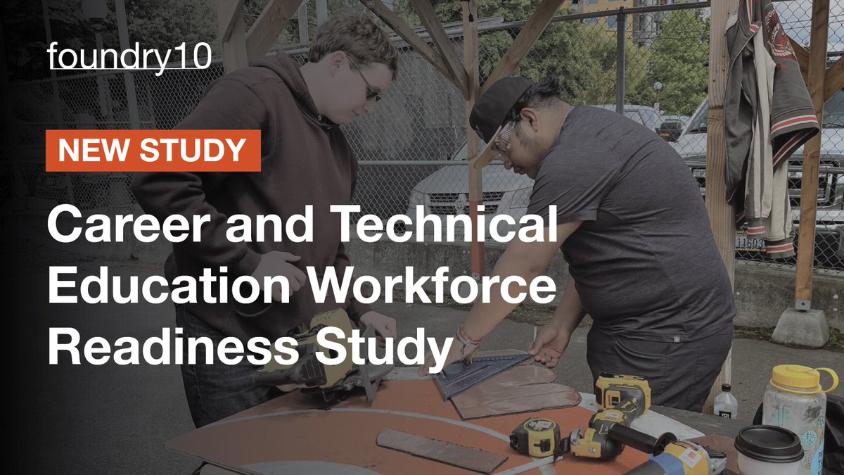 How are CTE teachers preparing students for the workforce?
foundry10’s new study interviews Washington state educators to explore programming trends, COVID-19 impacts, and workforce readiness. 🎓
Learn more: ow.ly/RnZY50UyUGt
