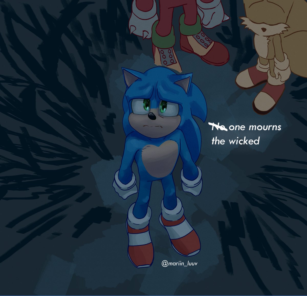 mariin_luuv's tweet photo. #sonadow "no one mourns the wicked"

#sonicthehedgehog #ShadowTheHedgehog https://t.co/o1c3bsqCf0