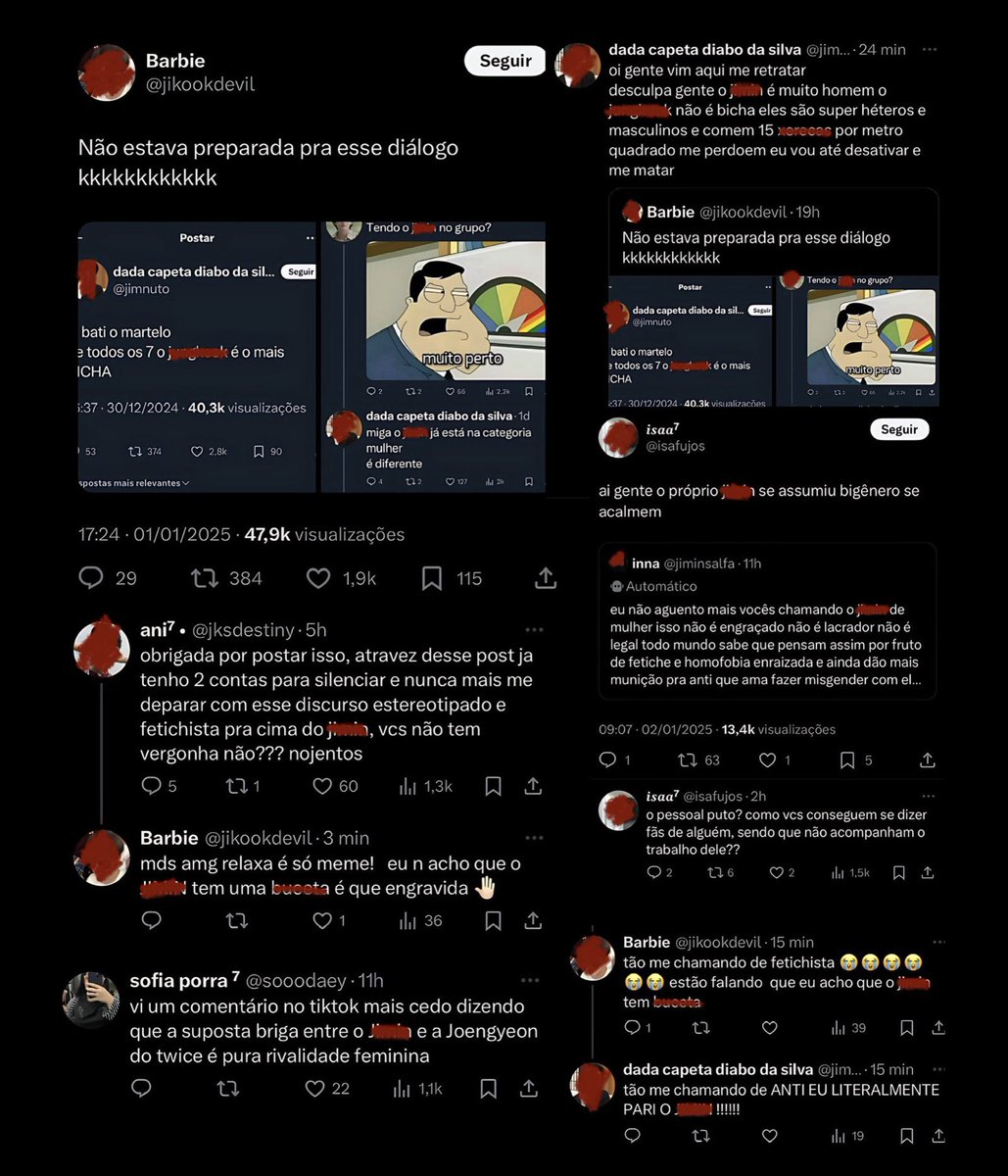 busanreport's tweet image. 🚨 DENÚNCIA EM MASSA 🚨

Nós verdadeiramente gostaríamos MUITO que vocês ficassem 1 mísero dia vendo todas as coisas absurdas que não apenas nós como também a @pjmreportbr temos que ver de arrastos de ódi0 ao 🐥, e ainda olhassem a desculpa que “é só meme”, realmente+