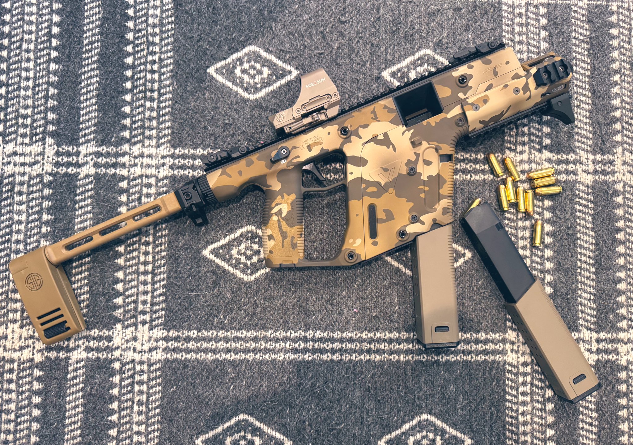 Custom Kriss Vector Kriss Vector Custom Alpine Edition 6mm Airsoft