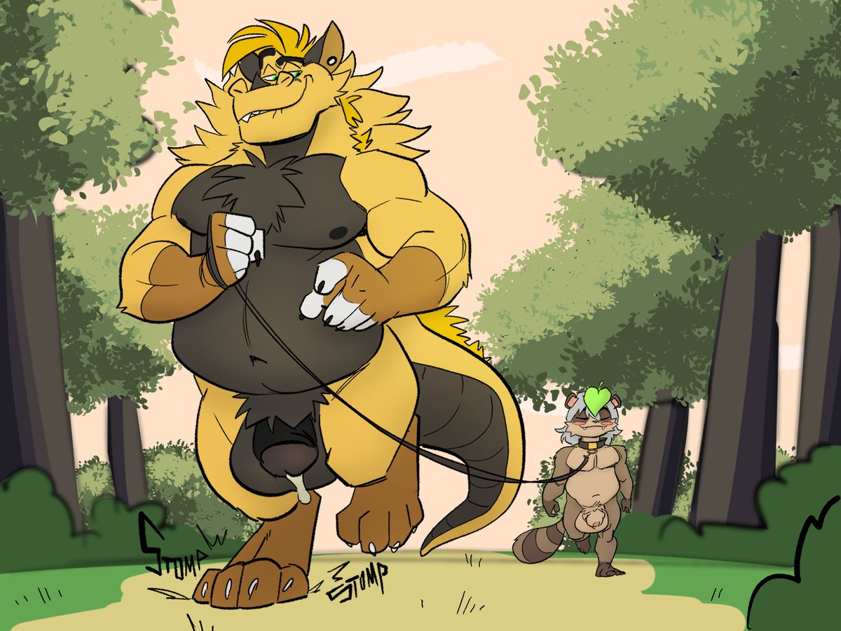 Effee_draws's tweet image. Me and the Drox getting up to some fun with a famous snake guest star ;3   Pg 1&amp;amp;2 of 15 dropping for a ssscaly new year!! Colours by and guest starring the amazing incredible @UncleDrox who I can't thank enough🧡
#kaa #comic #furryartwork #YearOfTheSnake