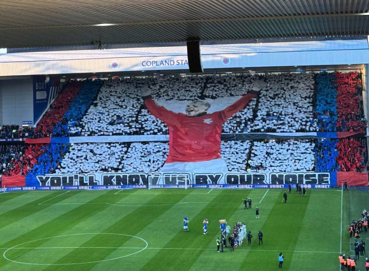 What a beautiful start to 2025 after being floored with a bug over the festivities. Cheers Rangers fucking tremendous 😆❤️🤍💙 HAPPY NEW YEAR TROOPS