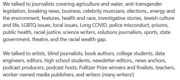 The Journalism Salute tweet media