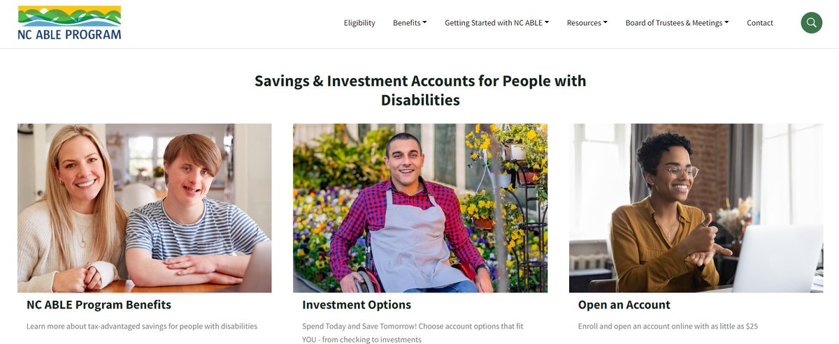 New year and new annual limits for the NC ABLE Program. You can now save up to $19,000 per year.