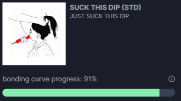 suckthedip's tweet photo. LFG https://t.co/ALruTajuDu