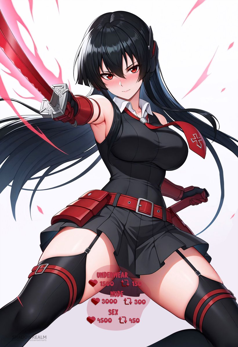 ShadowrealmArts's tweet photo. Akame - Let's do this! ❤️‍🔥 https://t.co/OlFafSARuG