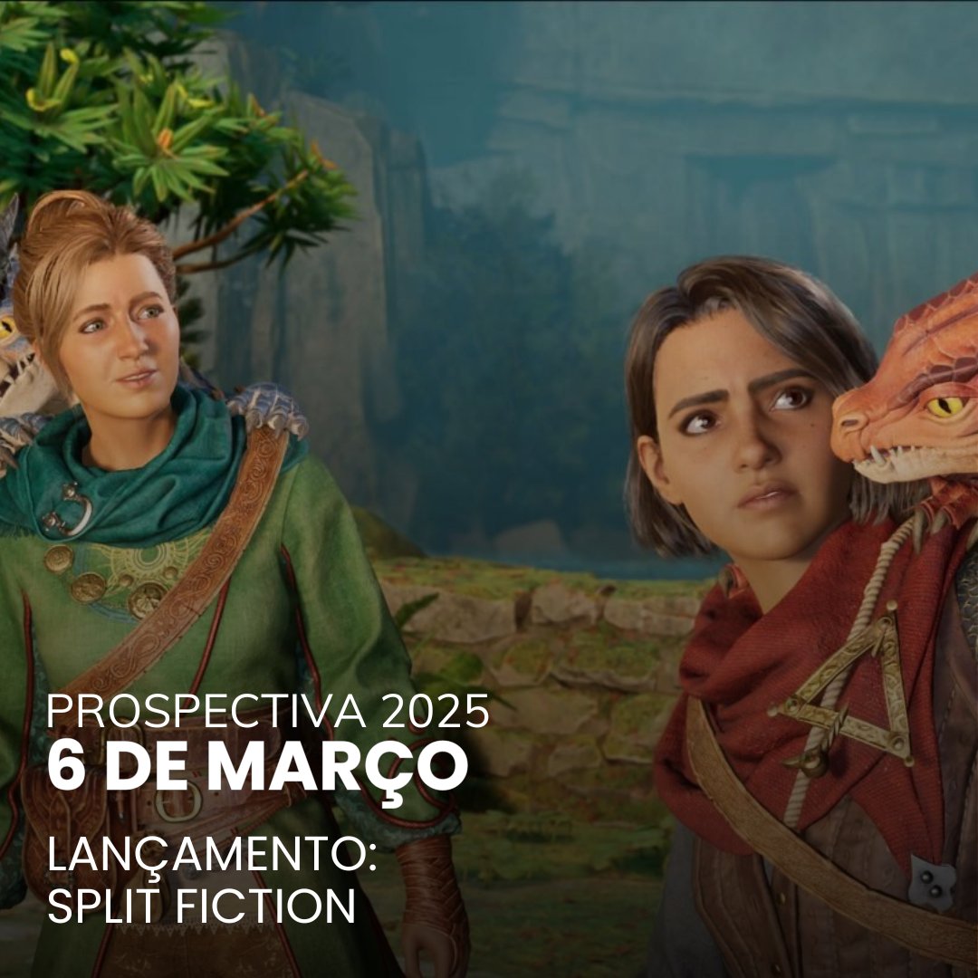 SaveDropGames's tweet image. 6 DE MARÇO 

Dos mesmos criadores de It Takes Two, Split Fiction será lançado nesta data.

#Prospectiva2025