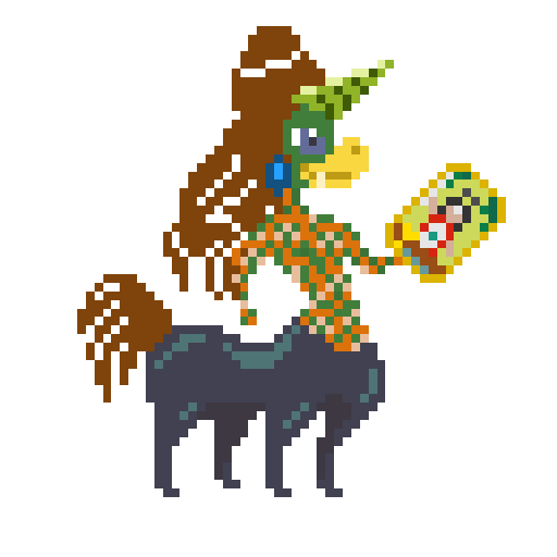 centaurzone's tweet image. Este centauro unicornio va a decirte tu futuro con el tarot centaurzone.com #frutiland #dtiys #art #inspiration #random #pixelart #centaurzone #images #character #picrew #design #centaur #lutorideas