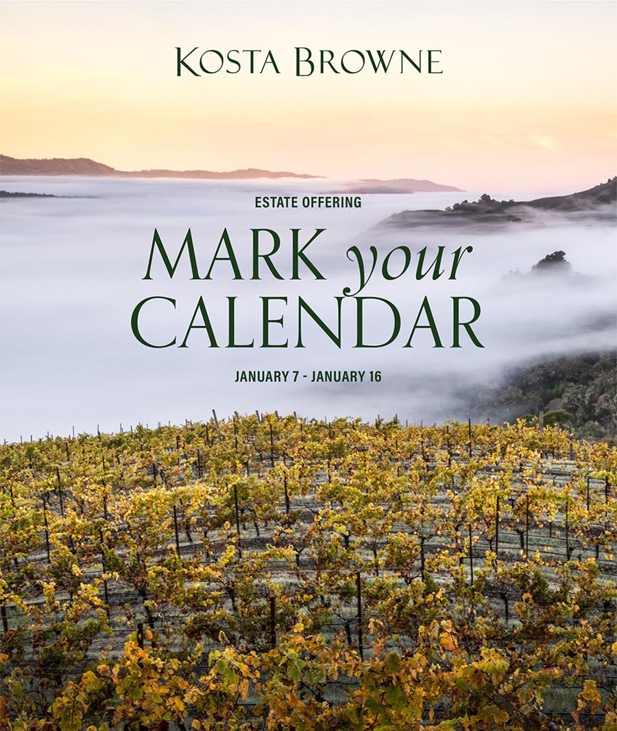 As we welcome the new year, we are delighted to announce that our Estate Offering begins on Tuesday, January 7.

These extraordinary wines are a testament to the artistry and passion that have defined us for over 25 years.