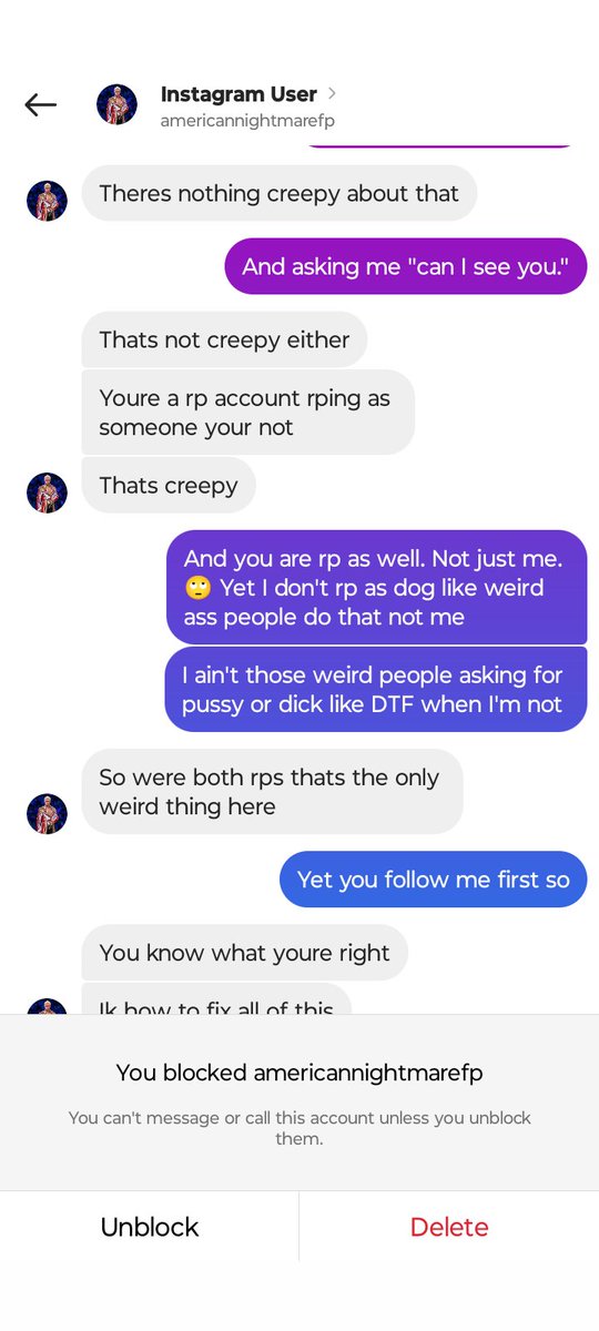DareToTheSassy's tweet image. He tried to get a sexy picture on Instagram. 

By asking can I see you, come here.