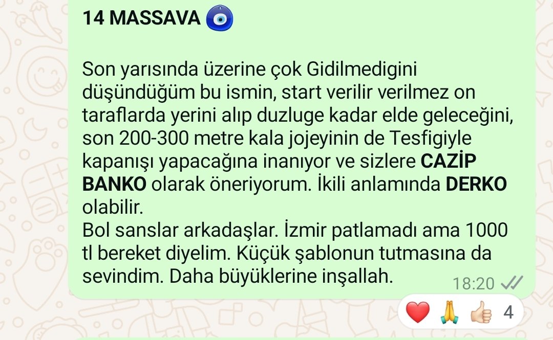 Bi liraya tek yok bizde. Buyurun dostlar. Bu daha başlangıç. Herkes atar %50 agf teki. Buyurun size KRAL BANKOLAR. 
<a href="/senolozgenc/">KRALIN BANKOSU</a>