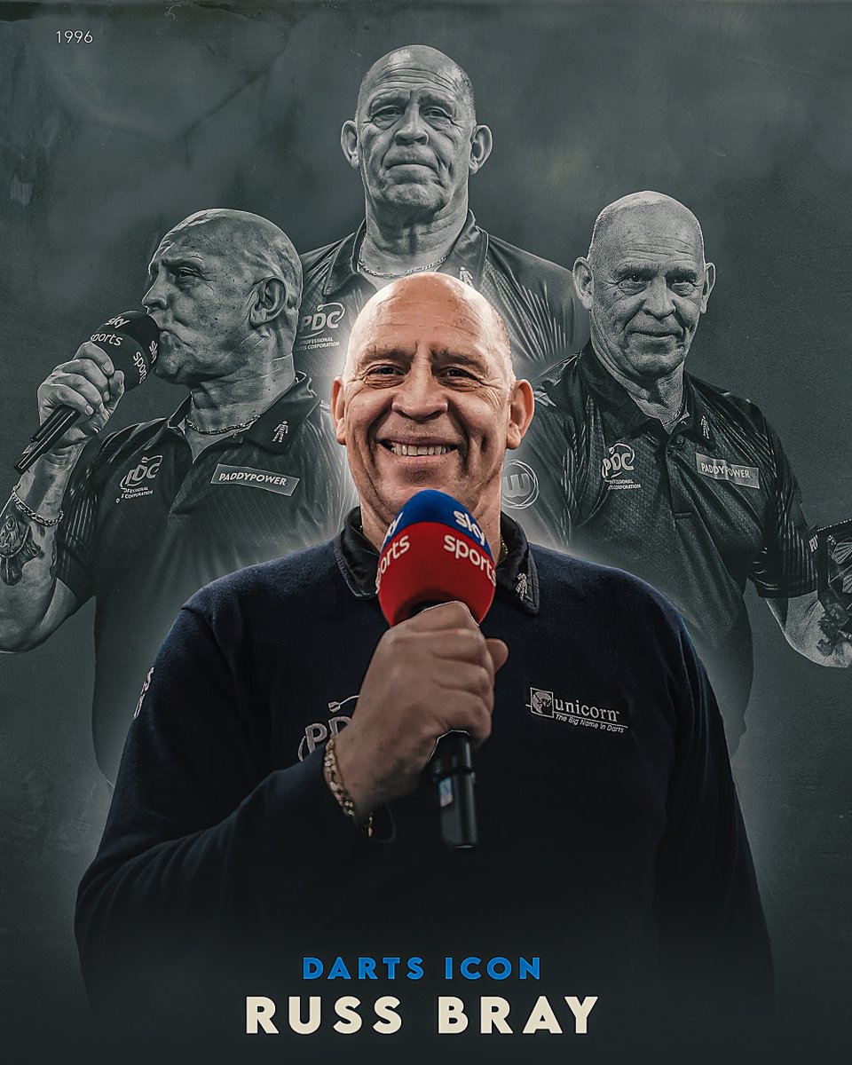 Bywadsgraphics's tweet photo. The man, The myth, The legend.....
Russ Bray
-
#russbray #PDCWorldChampionships #DartsWorldChampionship #mvg #littler #graphicdesign #sportsdesign https://t.co/drRTviuwfE