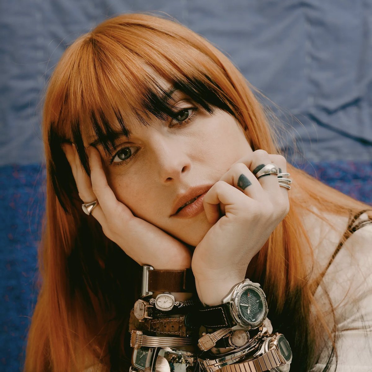 PopCrave's tweet image. Hayley Williams shares that her favorite artist right now is Doechii.