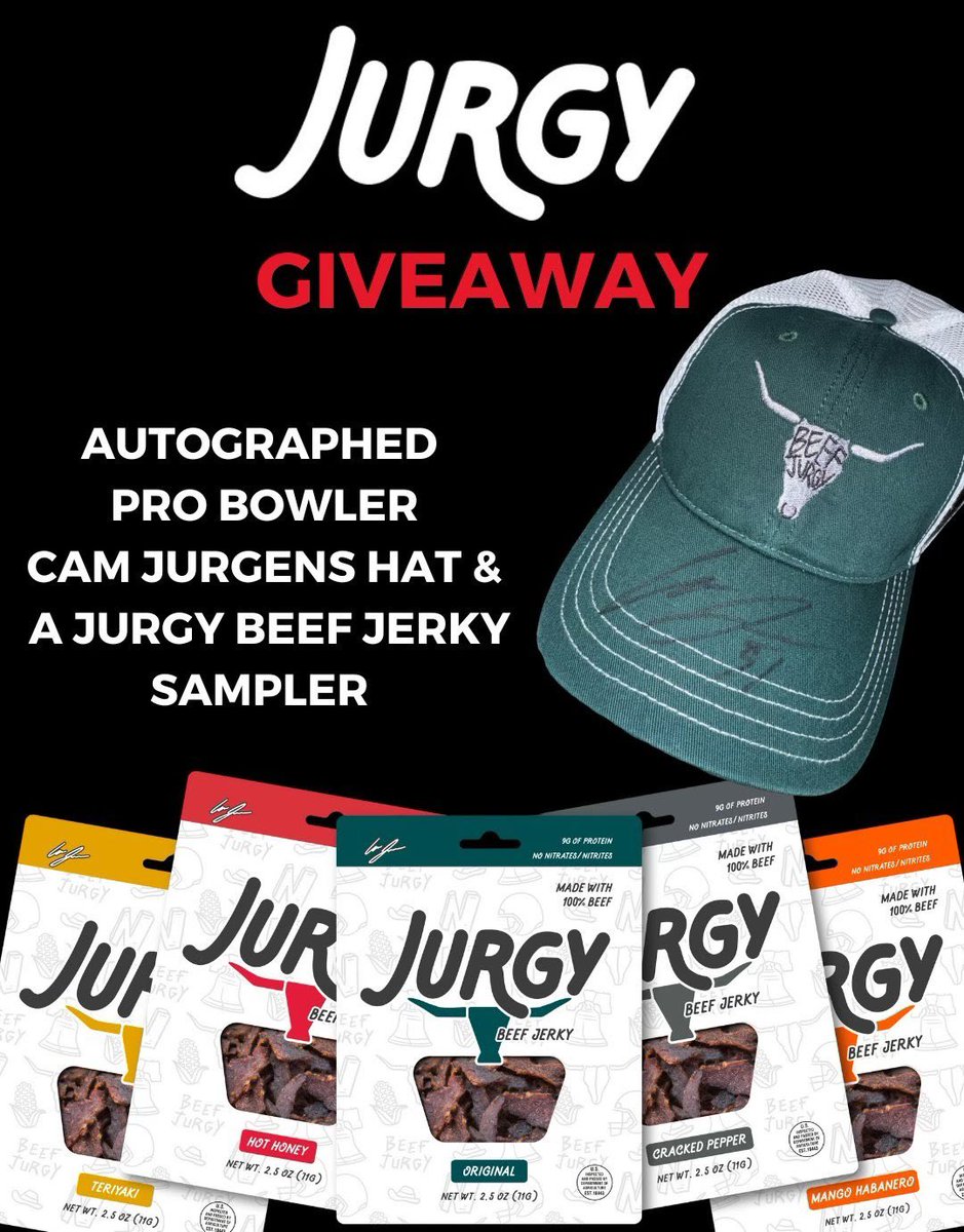 Eagles Nation (@phleaglesnation) on Twitter photo 🚨MAJOR GIVEAWAY🚨
Congrats to <a href="/CameronJurgens/">Cameron Jurgens</a> on his 1st Pro Bowl ‼️👏
We're partnering with his beef jerky company, <a href="/jurgyco/">Jurgy</a> & giving away a signed hat from Cam + a beef jerky sampler pack!
To win:
1) RT this tweet
2) FOLLOW <a href="/jurgyco/">Jurgy</a> + <a href="/PHLEaglesNation/">Eagles Nation</a>
Winner selected 1/9 🚨MAJOR GIVEAWAY🚨
Congrats to <a href="/CameronJurgens/">Cameron Jurgens</a> on his 1st Pro Bowl ‼️👏
We're partnering with his beef jerky company, <a href="/jurgyco/">Jurgy</a> & giving away a signed hat from Cam + a beef jerky sampler pack!
To win:
1) RT this tweet
2) FOLLOW <a href="/jurgyco/">Jurgy</a> + <a href="/PHLEaglesNation/">Eagles Nation</a>
Winner selected 1/9